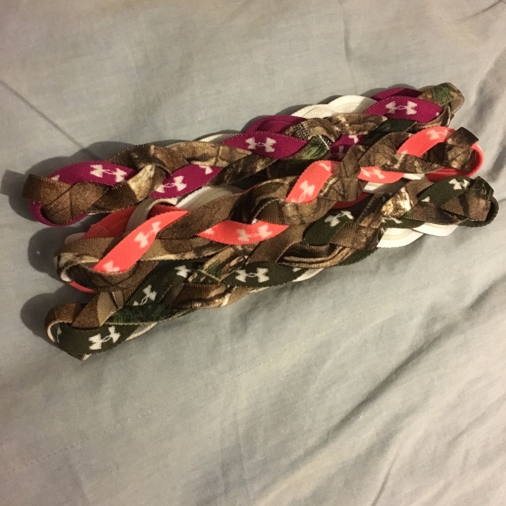 Under Armour headbands (pack of 3, camo)
